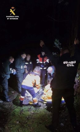 La Guardia Civil localiza a un hombre de 91 años que llevaba todo el día desaparecido en Ortigueira (A Coruña)