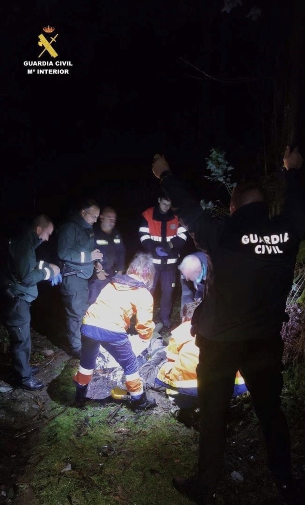 La Guardia Civil localiza a un hombre de 91 años que llevaba todo el día desaparecido en Ortigueira (A Coruña)
