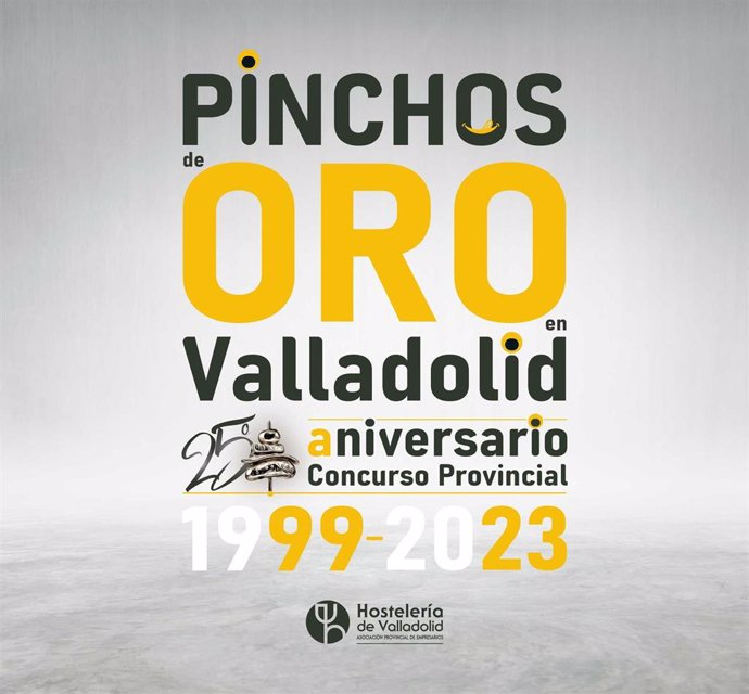 La Asociación de Hostelería publica el libro 'Pinchos de Oro en Valladolid' por su veinticinco Aniversario.