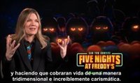 Emma Tammi dirige Five Nights at Freddy's: "La película conecta con los fanáticos del videojuego"
