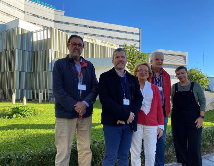 Miembros de la Unidad de PRL del centro hospitalario.