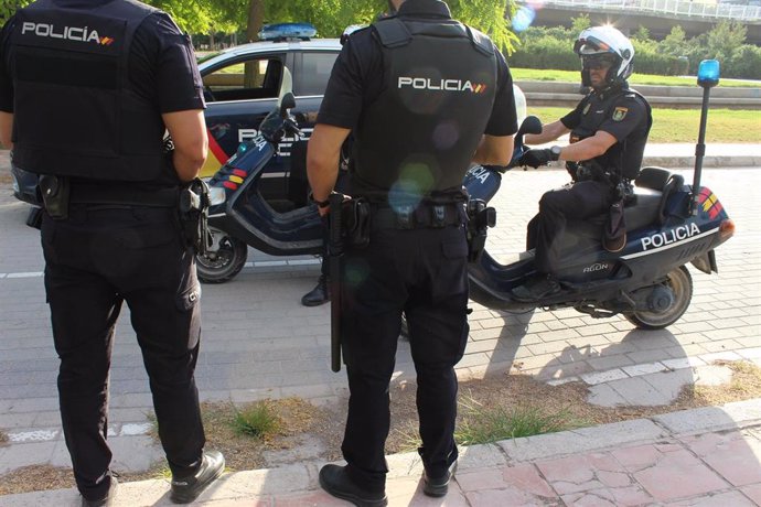 Agentes de Policía Nacional en imagen de archivo