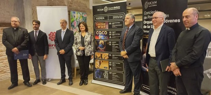 Presentación de la programación de la Orquesta Sinfónica de la UCAM para la temporada 2023/24 y de su Orquesta Joven