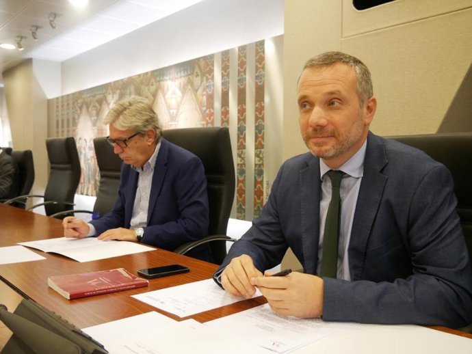 El portavoz del Grupo Parlamentario Popular, Joaquín Segado