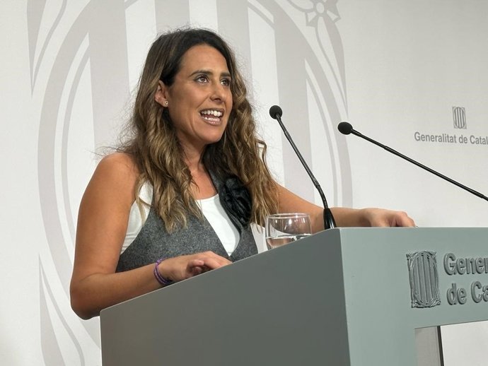 La portaveu del Govern, Patrícia Plaja