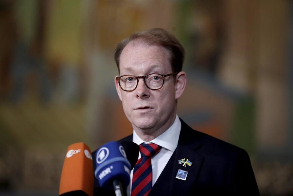 Archivo - Tobias Billstrom, ministro de Exteriores de Suecia