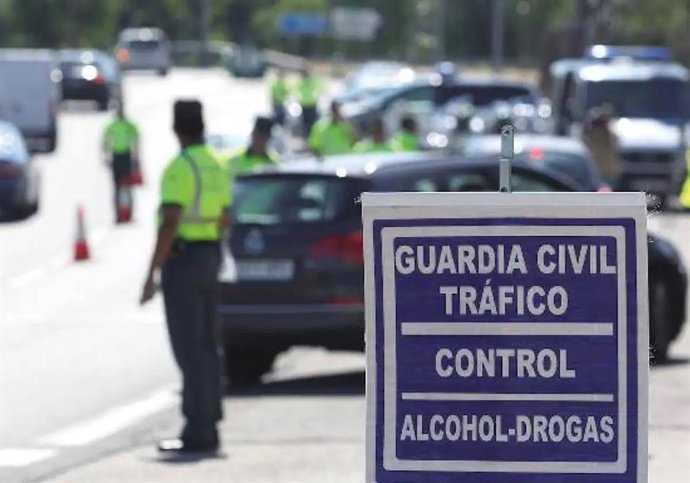 Imagen de recurso de un control de la Guardia Civil.