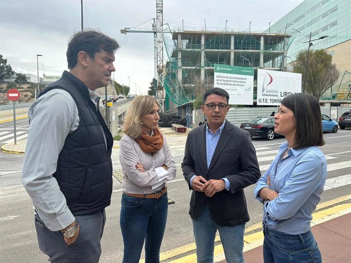 Los parlamentarios andaluces del PP por Almería