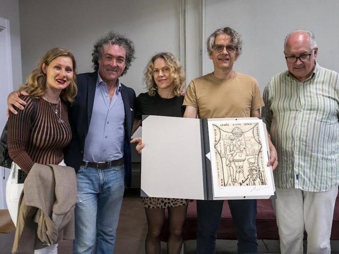 La banda Luna y Antonio Camaró.