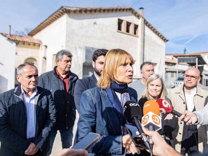 La presidenta de la Diputació de Barcelona, Llusa Moret