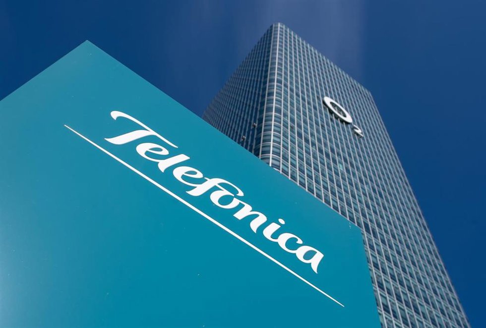 Archivo - Logo Teléfonica. Photo: Sven Hoppe/dpa