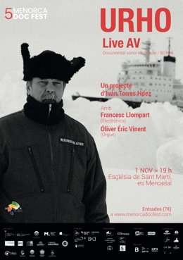 Cartel de la proyección del documental 'Urho'.