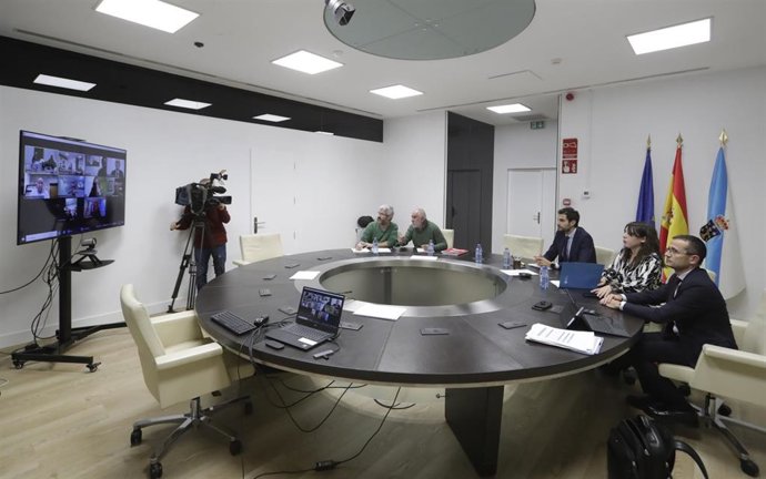 Fotos Xunta /Economia/Mesa Polo Impulso Económico Das Pontes.