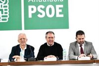 Ejecutiva del PSOE-A respalda el acuerdo de gobierno impulsado por Sánchez para "cuatro años más de progreso en España"