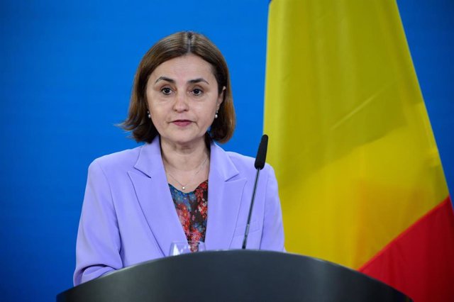 Archivo - La ministra de Exteriores de Rumanía, Luminita Odobescu