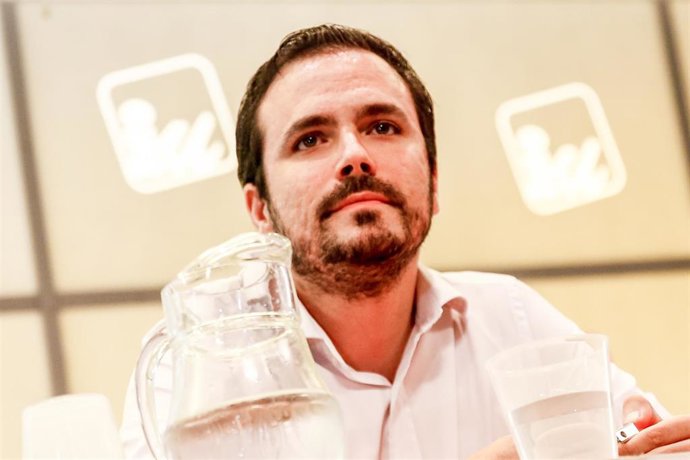 Archivo - Imagen de recurso del coordinador federal de Izquierda Unida (IU), Alberto Garzón.