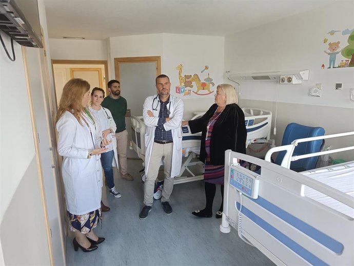 Profesionales del Hospital de Riotinto.