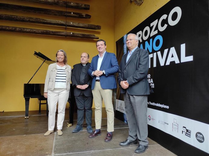 Presentación del Festival de Piano Rafael Orozco de Córdoba, que celebrará su XXI edición del 2 al 18 de noviembre.