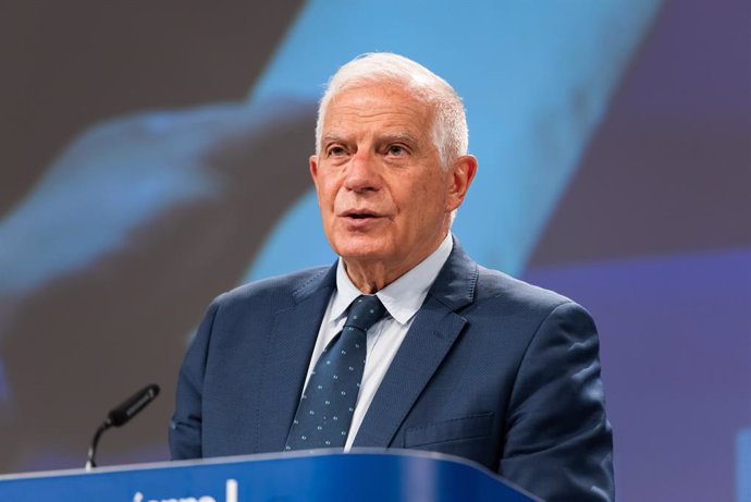 Archivo - L'alt representant de la Unió Europea per a Afers Exteriors i Política de Seguretat, Josep Borrell