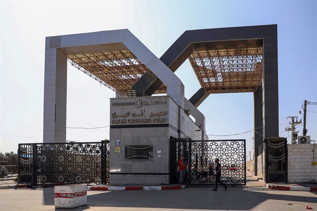 Cruze fronterizo de Rafá entre Egipto y el sur de la Franja de Gaza