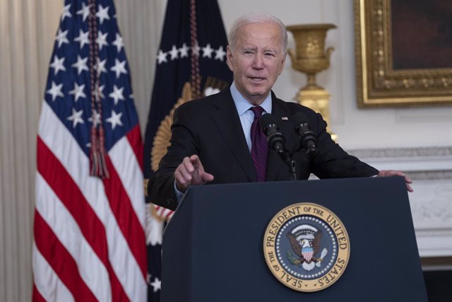 October 31, 2023, Washington, District of Columbia, USA: United States President Joe Biden makes remarks on protecting Americans' retirement security at the White House in Washington, DC, October 31, 2023
