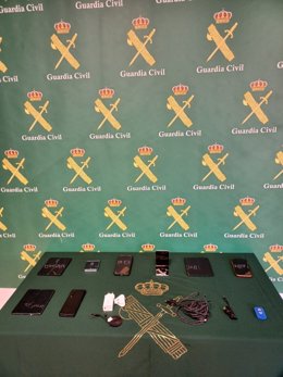 Imagen de los móviles sustraídos