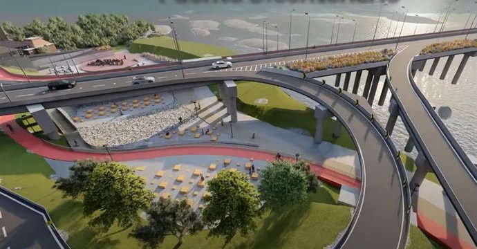 Puente Bicentenario en Chile