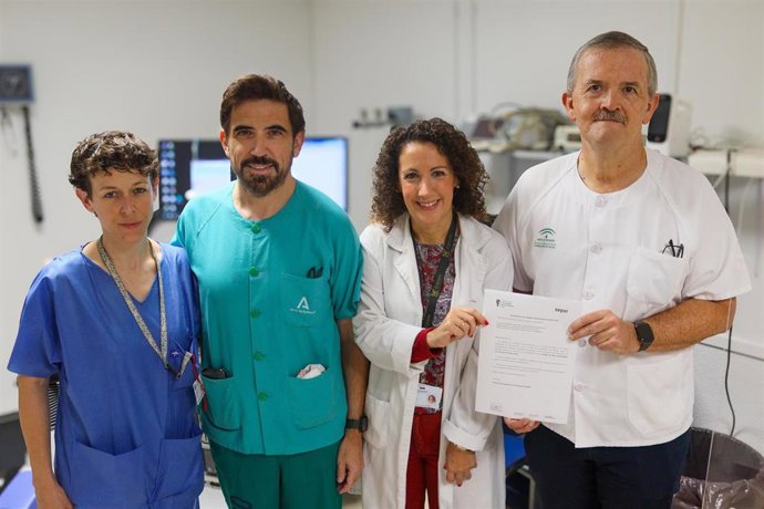 La Unidad de EPOC del Hospital Regional de Málaga, reconocida como excelente por la Separ
