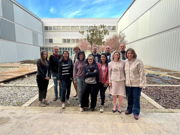 Fotografía de la reunión de inicio del proyecto 'Nano4zombie' en Zaragoza.