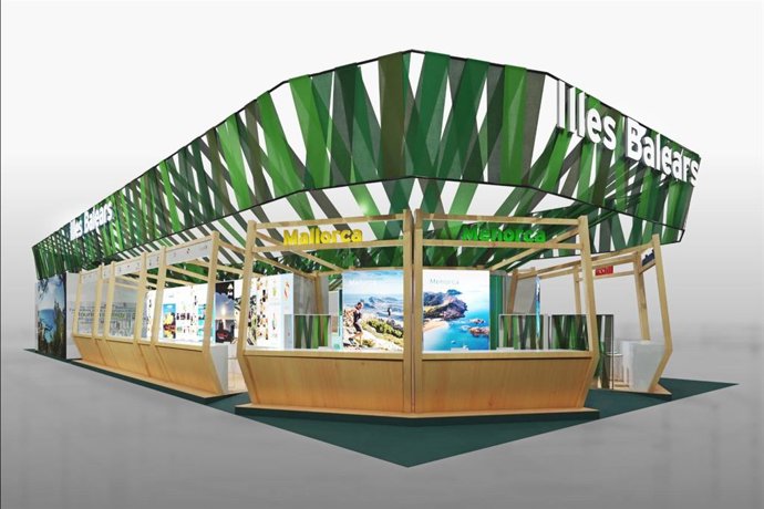 El estand de Baleares en la feria de turismo World Travel Market
