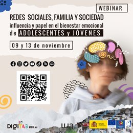 Cartel del seminario web.