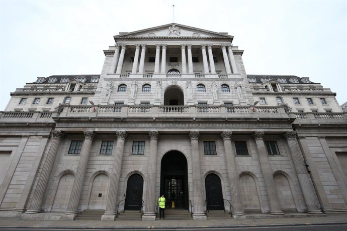 Archivo - Edificio del Banco de Inglaterra en Londres (Reino Unido).