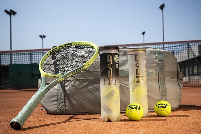 Productos de HEAD, patrocinador de la RFET.