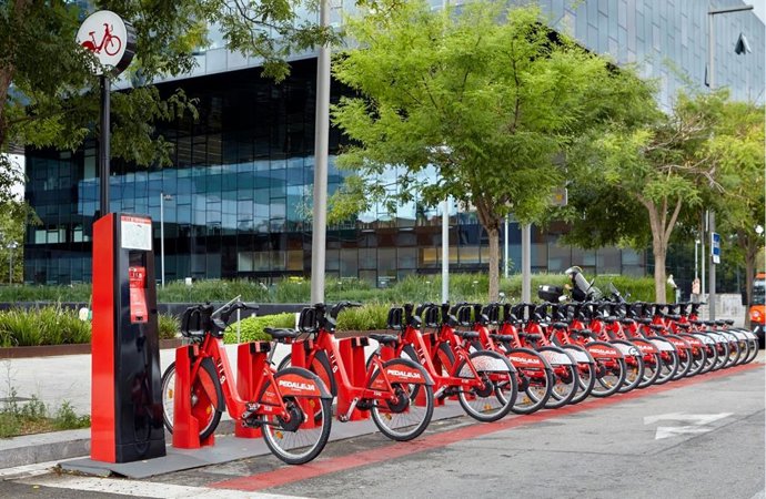 Archivo - Imatge de les bicicletes de Bicing de Barcelona