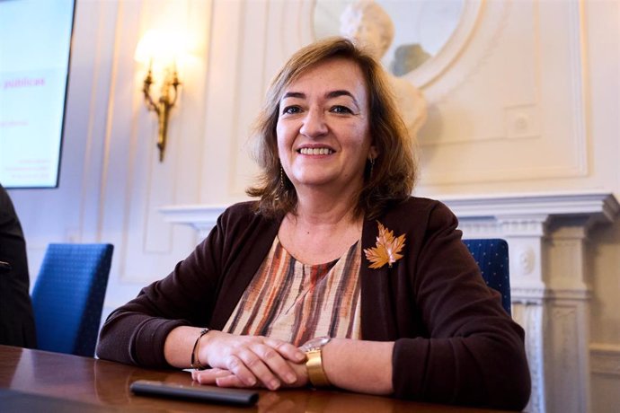 Archivo - La presidenta de la Autoridad Independiente de Responsabilidad Fiscal (AIReF), Cristina Herrero, en una imagen de archivo.