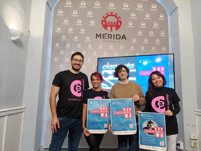 Presentación del VI Festival de Cortos Claqueta Emérita