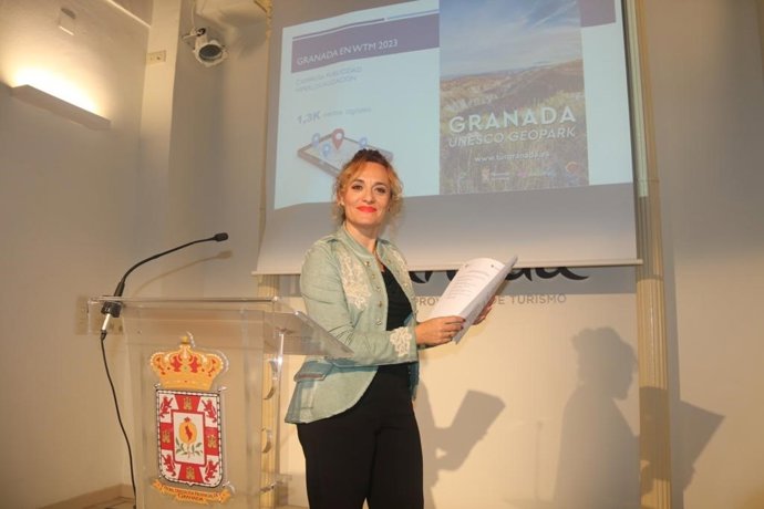 La diputada provincial de Turismo y Patrimonio de Granada, Marta Nievas.