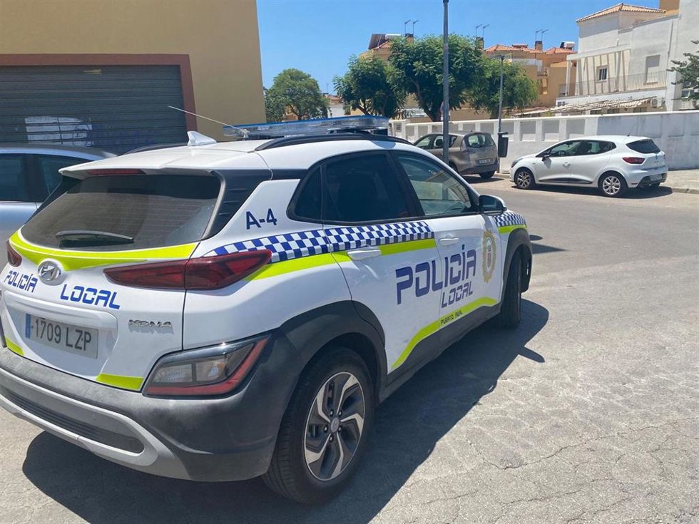 Vehículo de la Policía Local de Puerto Real.