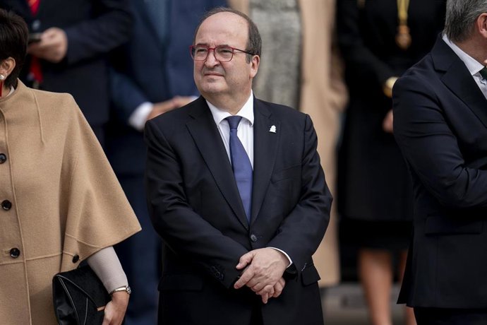 El ministro de Cultura y Deportes en funciones, Miquel Iceta