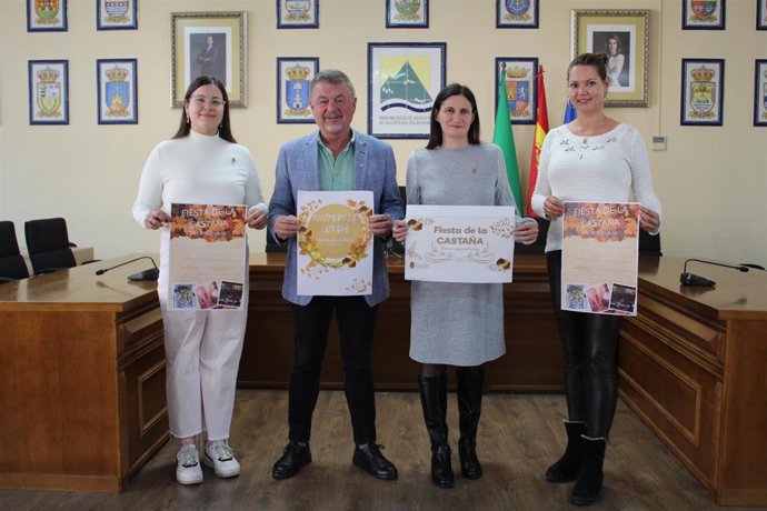 Presentación de la Fiesta de la Castaña que se celebra el domingo 5 de noviembre en Alcaucín.