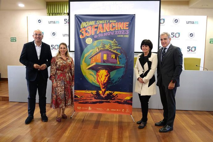Presentación de la nueva edición del festival de cine fantástico de Málaga, Fancine.