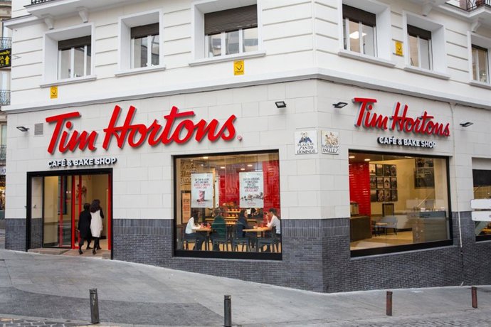 Archivo - Tim Hortons en  Madrid