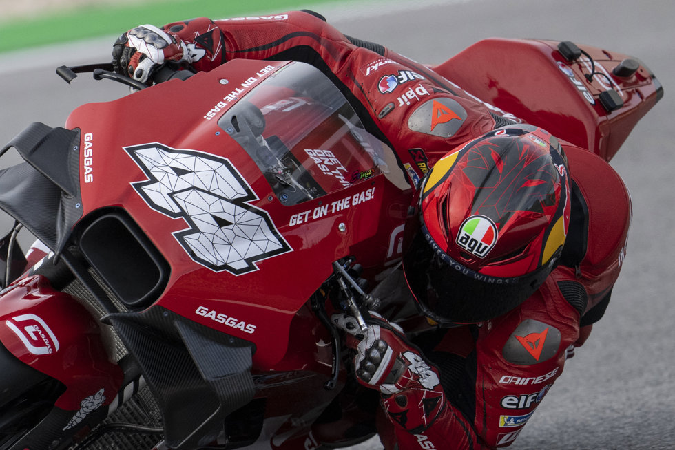 44 ESPARGARO Pol (spa), Tech3 GasGas Factory Racing, GasGas RC16, action during the 2023 Portimao MotoGP Official Test, on the autodrome di Algarve International Circuit from March 11 to 12, in Portugal - Photo Studio Milagro / DPPI