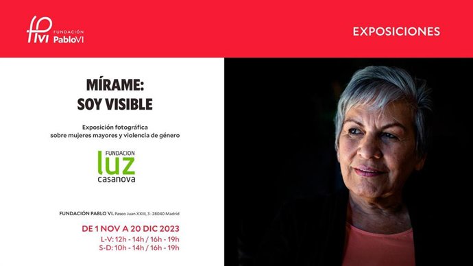 Cartel de la exposición 'Mírame. Soy visible'.