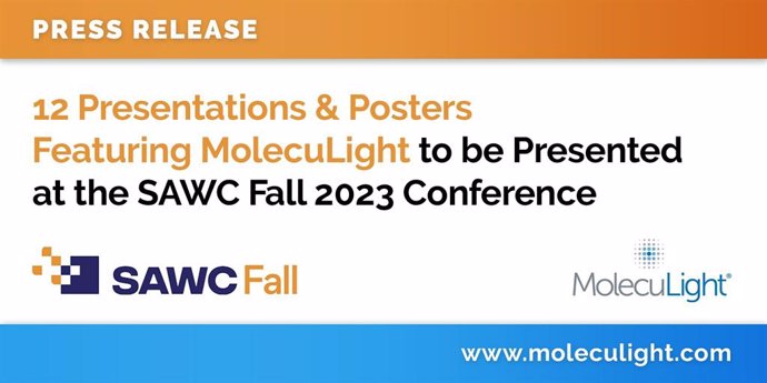 12 Posters And Presentations Featuring Moleculight To Be Presented At SAWC Fall 2023