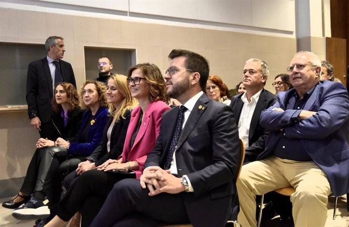 Aragons durante el acto