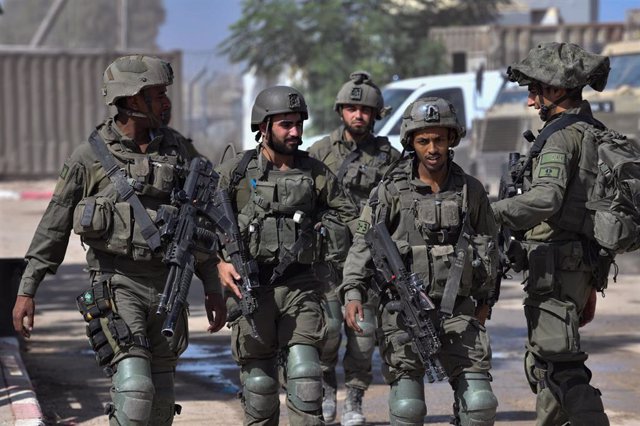 Soldados de las Fuerzas de Defensa de Israel 