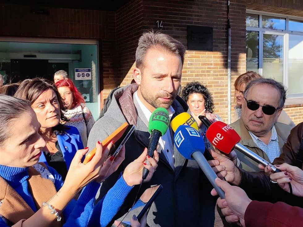 El portavoz del PP en la Junta General, Álvaro Queipo