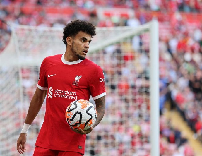 Luis Díaz, futbolista del Liverpool.