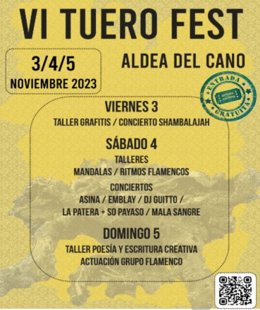 Cartel del VI Tuero Fest